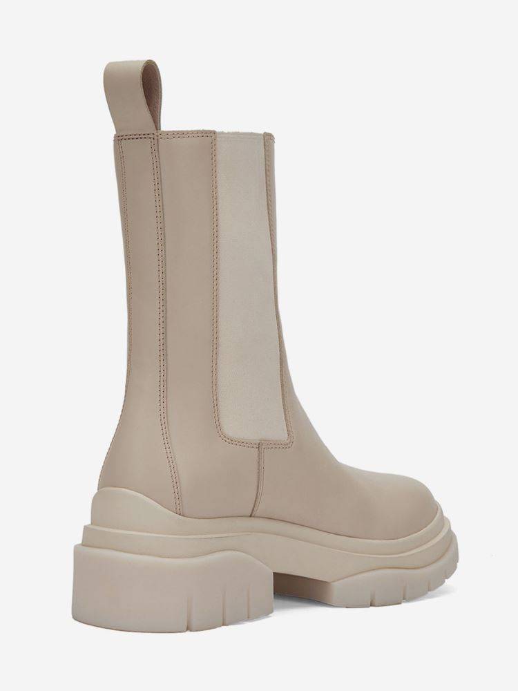 ASH STORM CHELSEA LEATHER BOOTS
