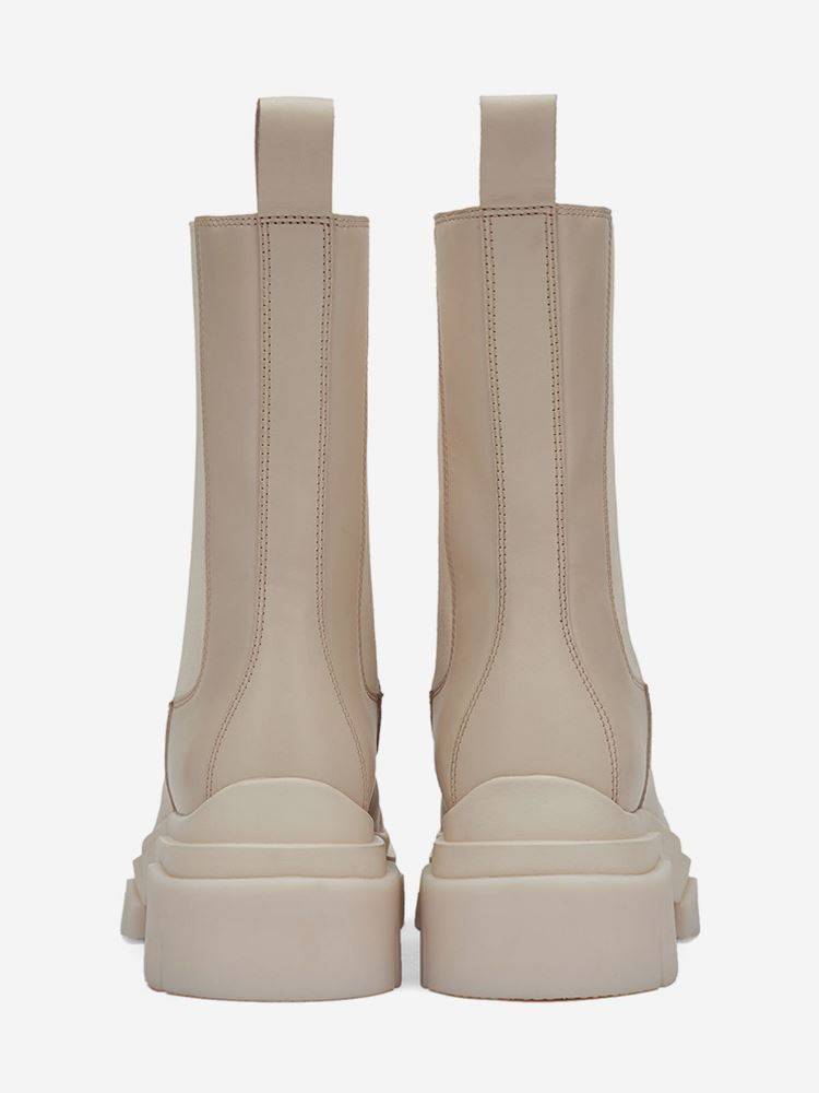 ASH STORM CHELSEA LEATHER BOOTS