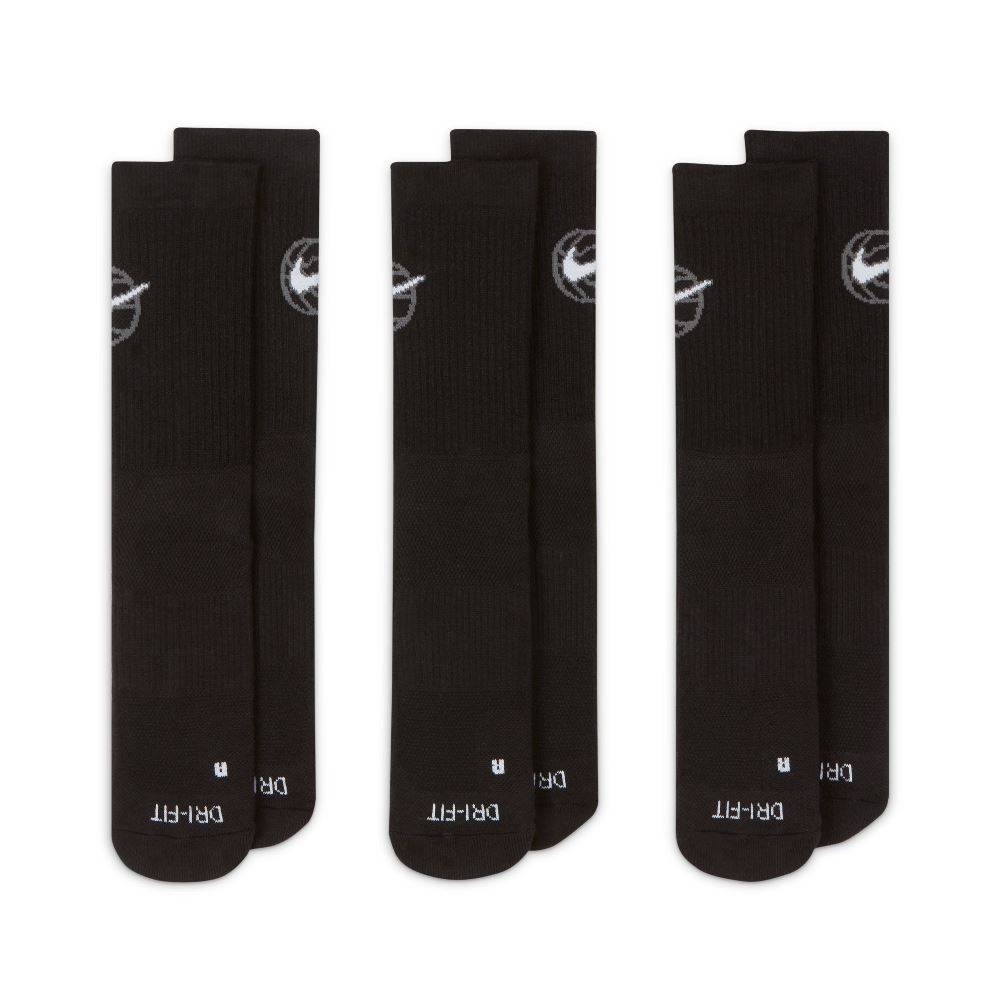 NIKE EVERYDAY BASKETBALL 3-PAIRS SOCKS