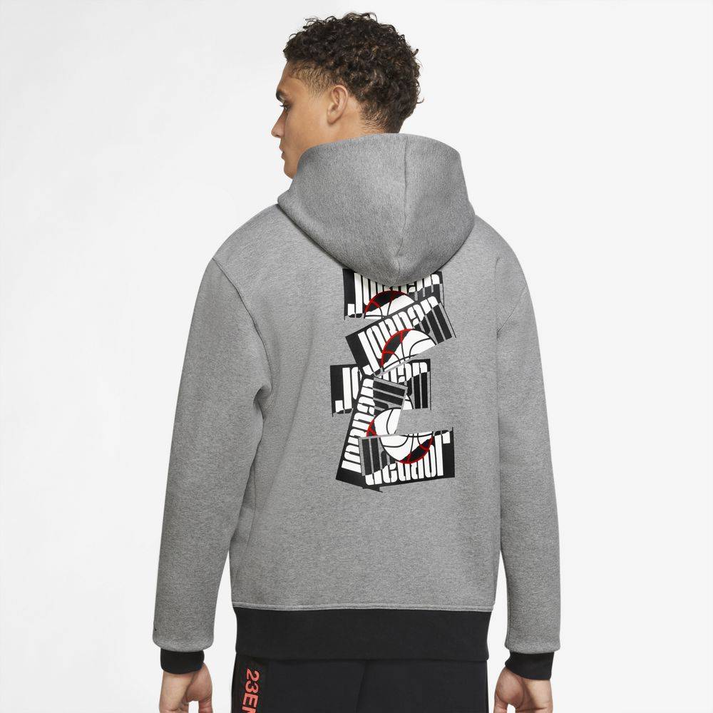 NIKE JORDAN SPORT DNA HYBRID FLEECE HOODIE