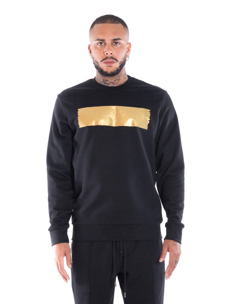 MAISON 9 PARIS STAMP CREW SWEATER