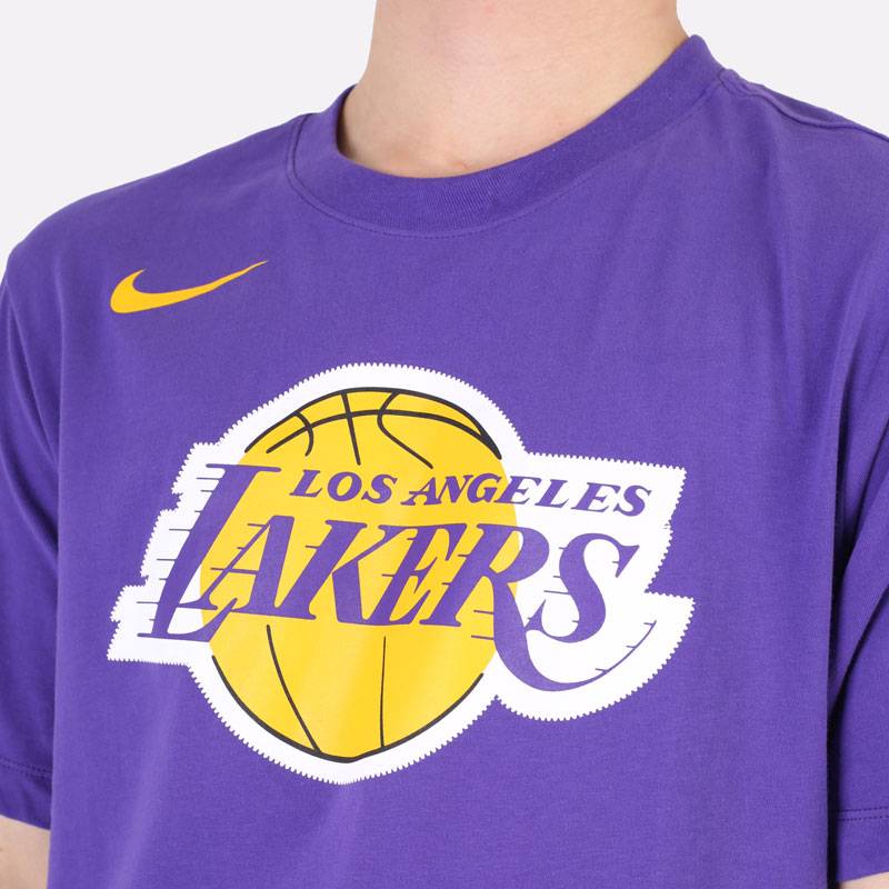 NIKE LOS ANGELES LAKERS DRI-FIT LOGO TEE