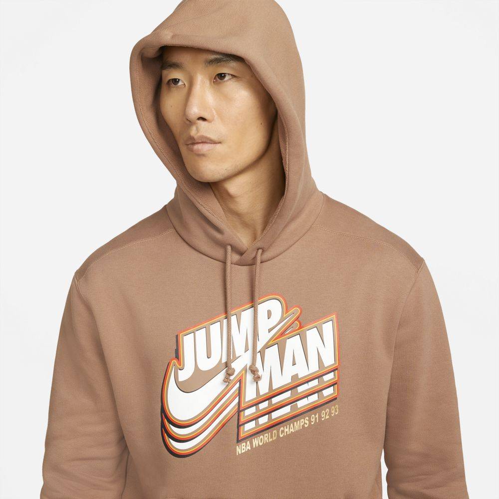 NIKE JORDAN JUMPMAN CORE FLEECE PULLOVER HOODIE