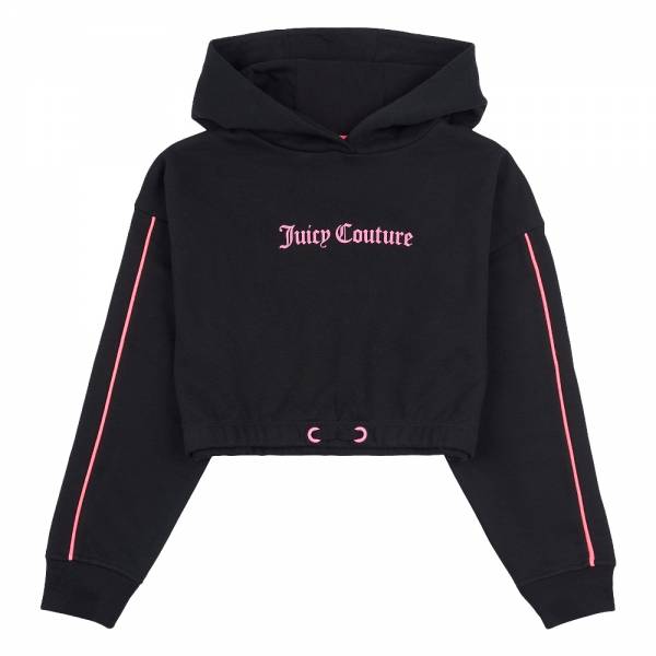 JUICY COUTURE GIRLS CROPPED HOODIE