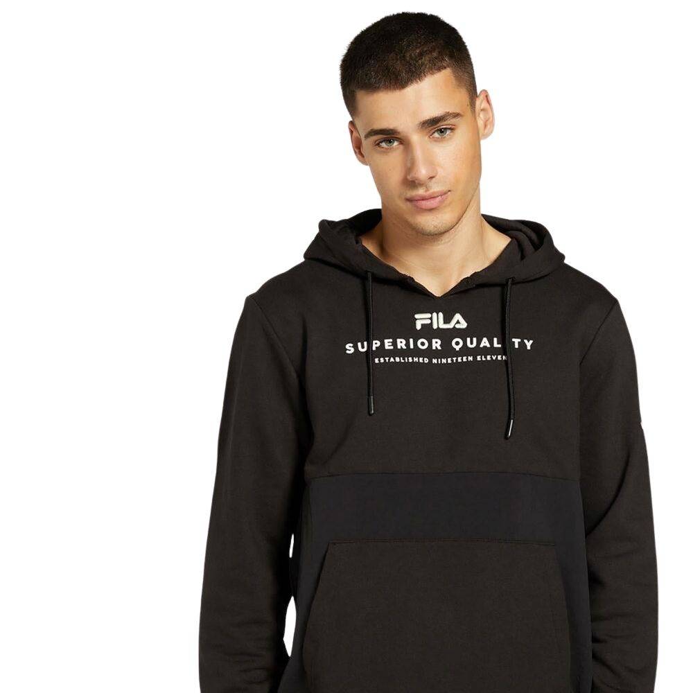 FILA NALDO GRAPHIC HOODIE WITH BADGE