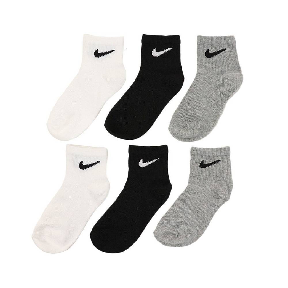 NIKE KIDS BASIC PACK CREW 6-PAIRS SOCKS