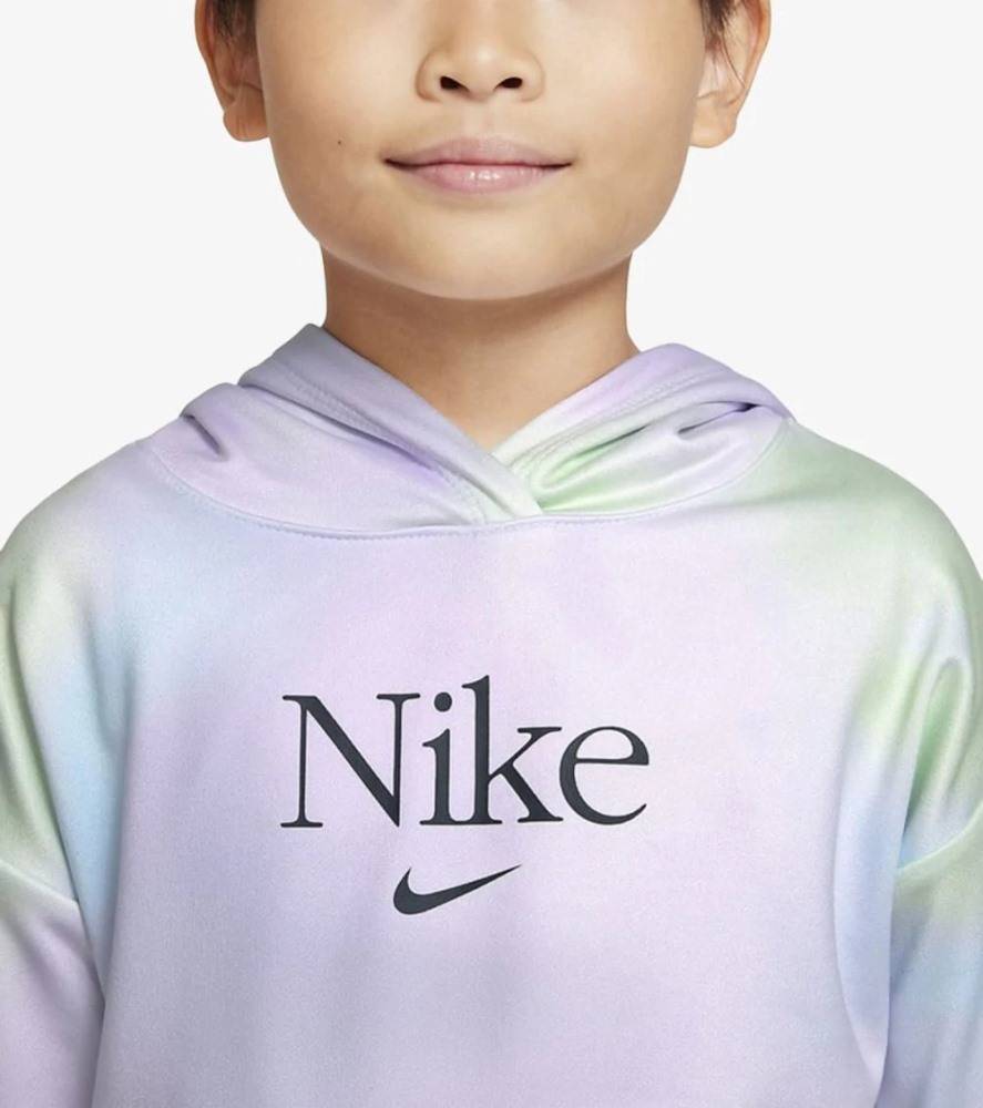 NIKE LITTLE GIRLS AURA ALL-OVER-PRINT HOODIE