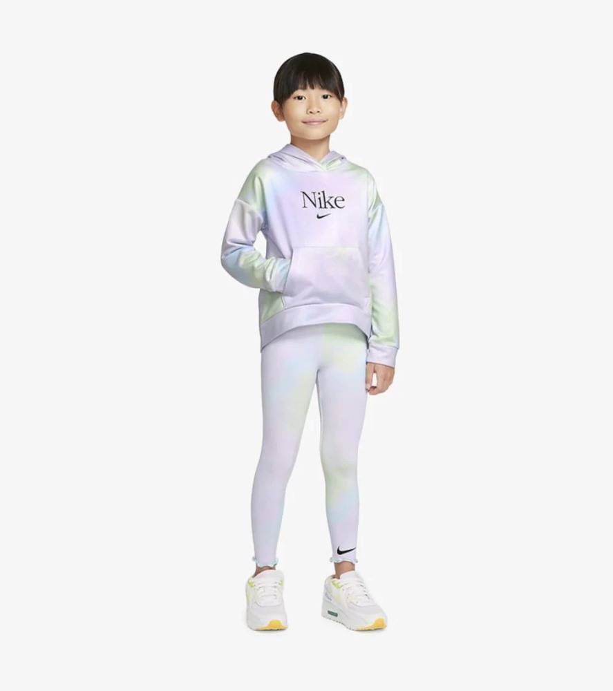 NIKE LITTLE GIRLS AURA ALL-OVER-PRINT HOODIE