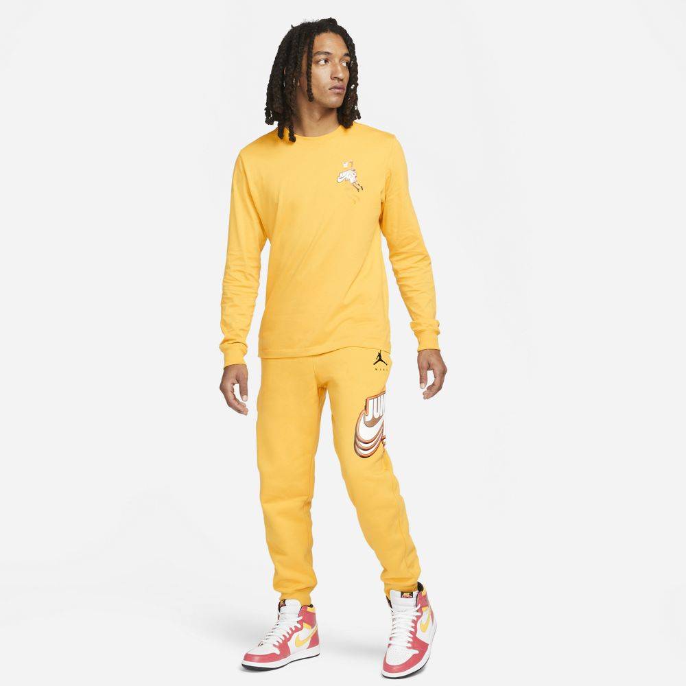 NIKE JORDAN JUMPMAN LONG-SLEEVE CREW