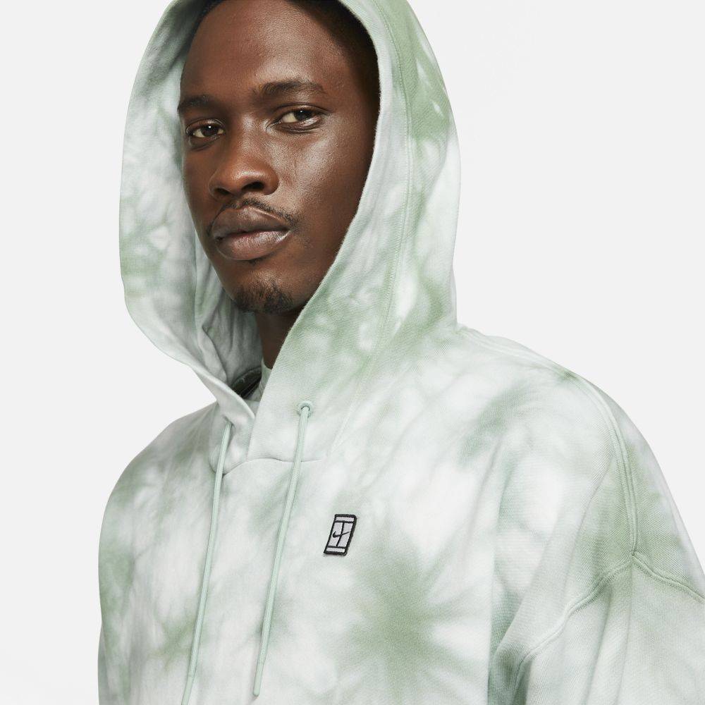 NIKE COURT HERITAGE DYE FLEECE HOODIE