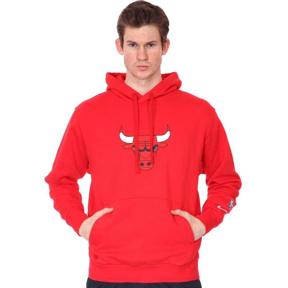 NIKE NBA CHICAGO BULLS ESSENTIALS FLEECE HOODIE