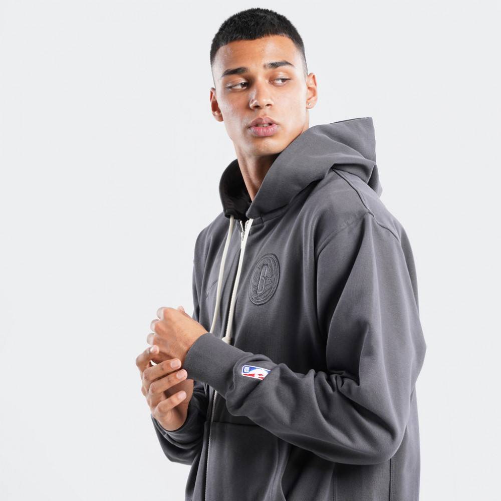 NIKE NBA BROOKLYN NETS STANDART ISSUE ZULL-ZIP HOODIE