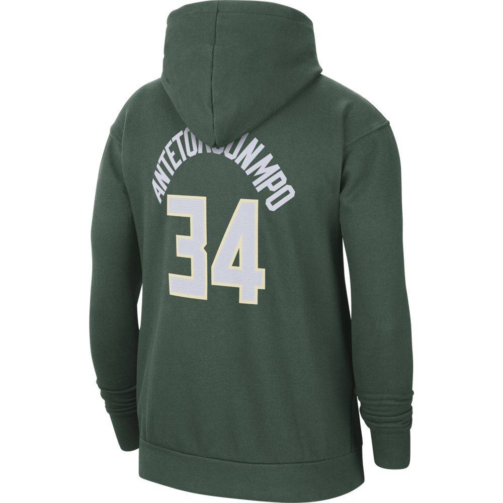 NIKE NBA BUCKS - GIANNIS ANTETOKOUNMPO FLEECE HOODIE