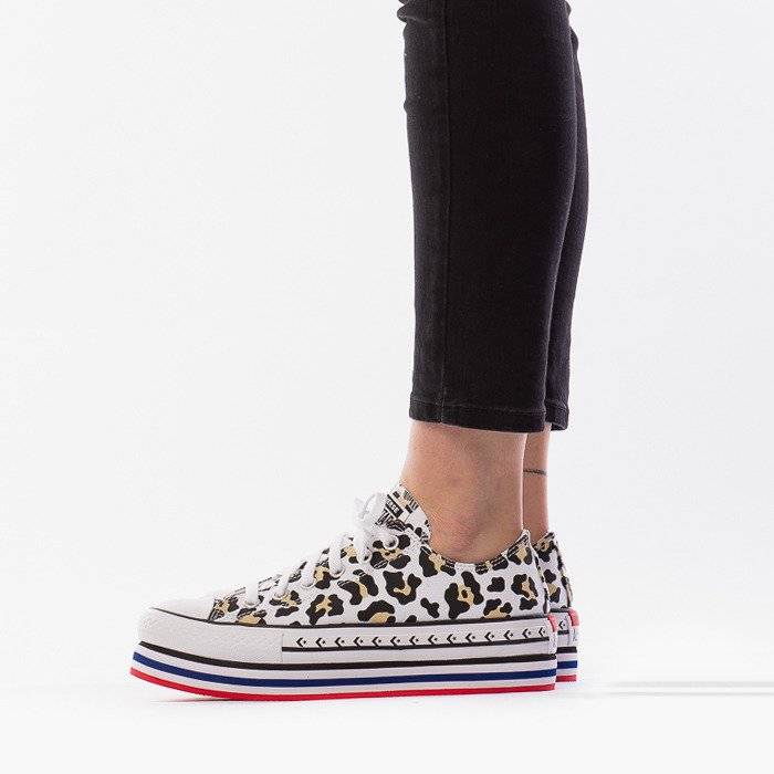 CONVERSE CHUCK TAYLOR ALL STAR LEOPARD PRINT PLATFORM