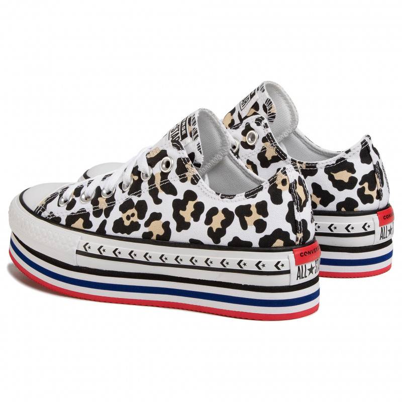 CONVERSE CHUCK TAYLOR ALL STAR LEOPARD PRINT PLATFORM