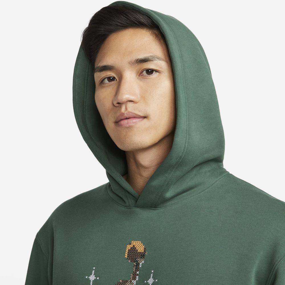 NIKE JORDAN ESSENTIALS GFX FLEECE FULL-ZIP HOODIE