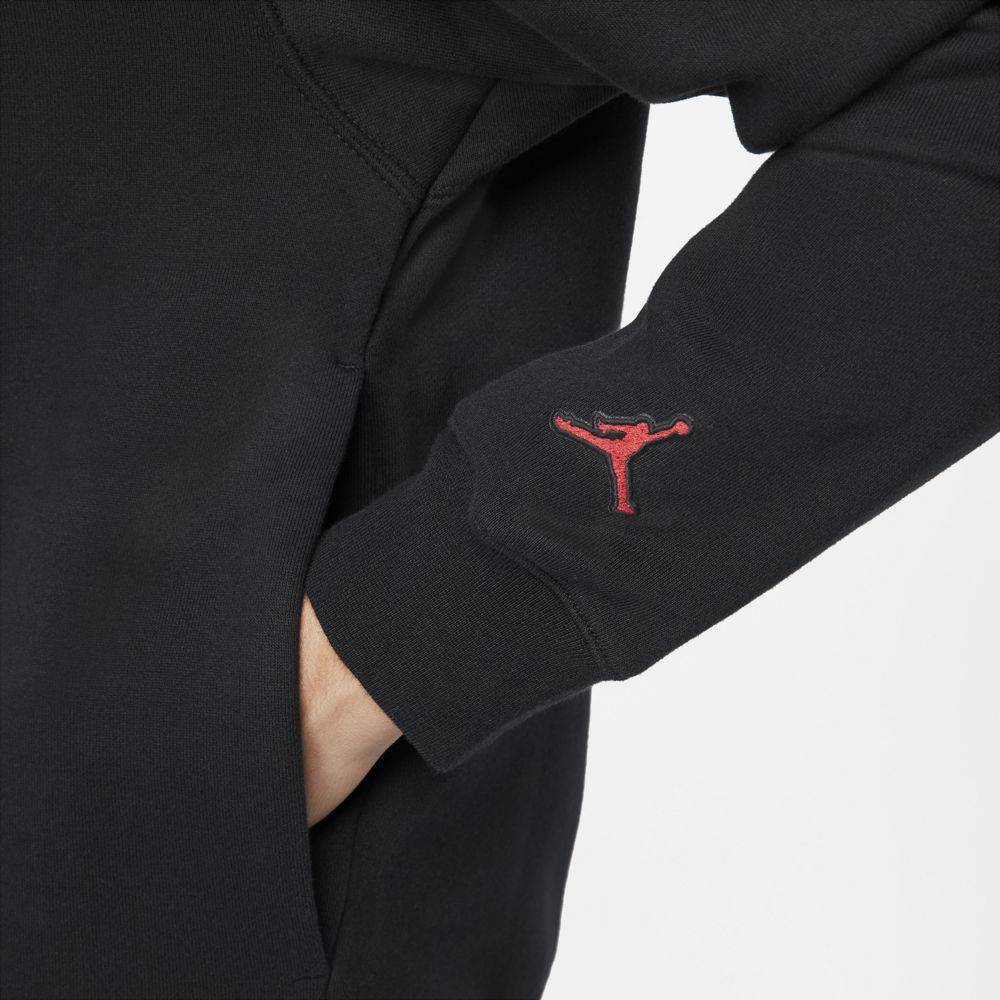 NIKE JORDAN ESSENTIALS GFX FLEECE FULL-ZIP HOODIE