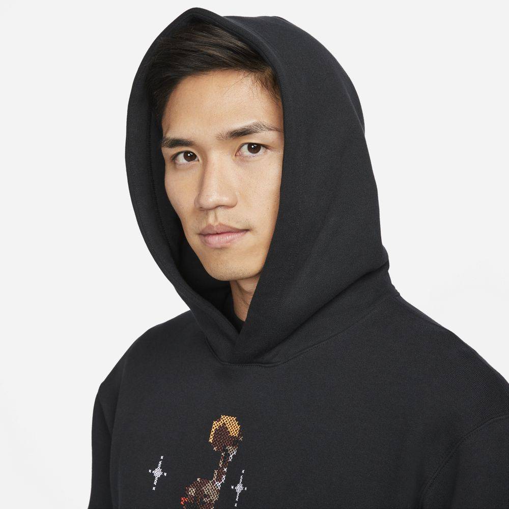 NIKE JORDAN ESSENTIALS GFX FLEECE FULL-ZIP HOODIE