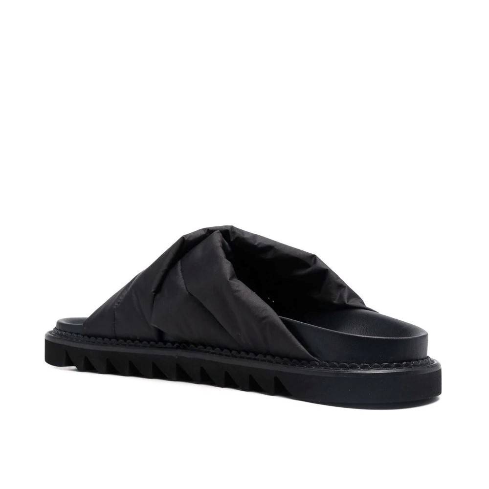 JUST CAVALLI CROSS-OVER STRAP MENS SLIDES