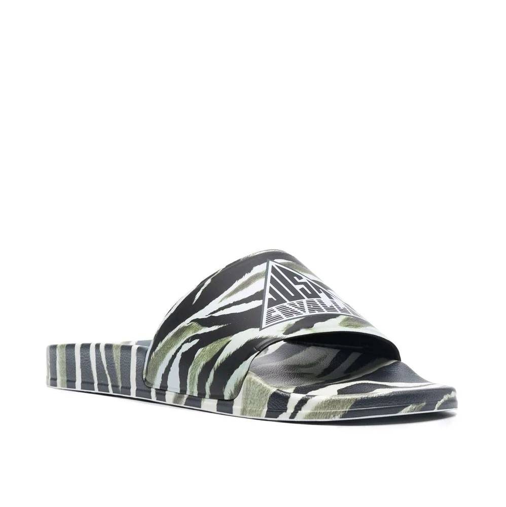 JUST CAVALLI MILITARY SLIDES