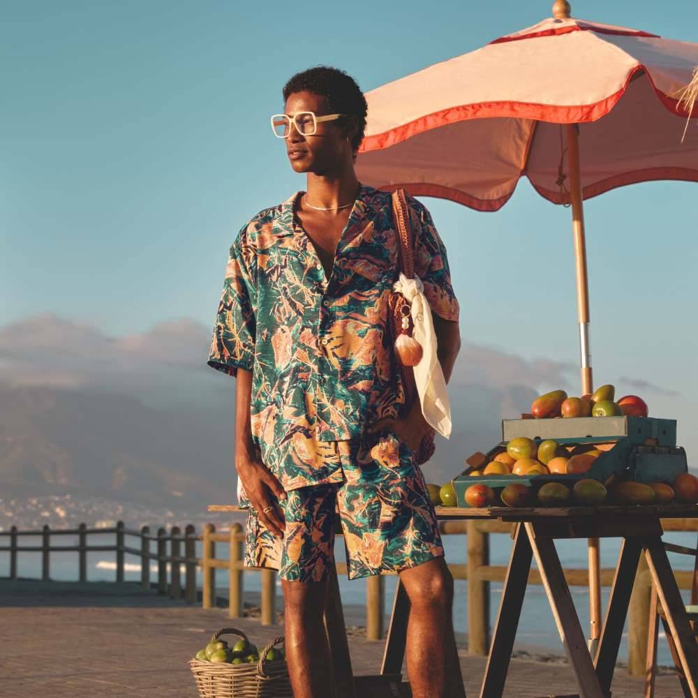 ADIDAS FLORAL SHORT