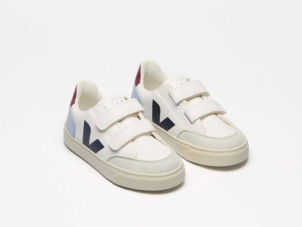 VEJA V-12 LEATHER KIDS