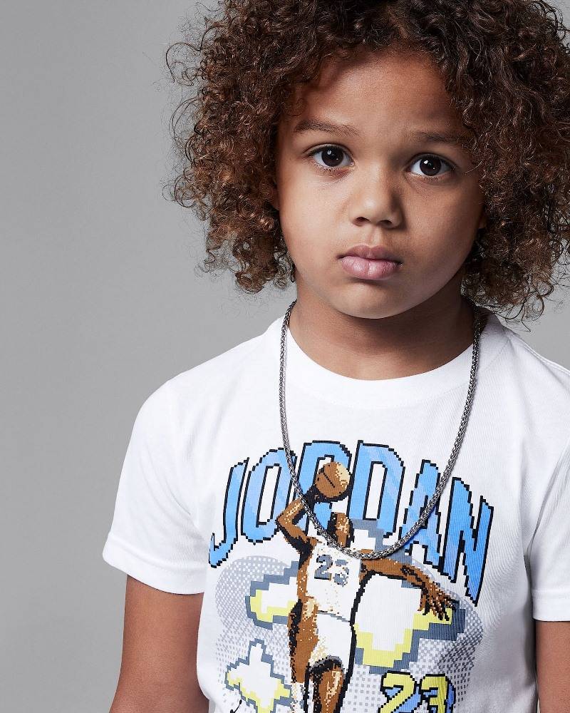 NIKE JORDAN LITTLE KIDS CUSTOMIZED AIR DIGI TEE
