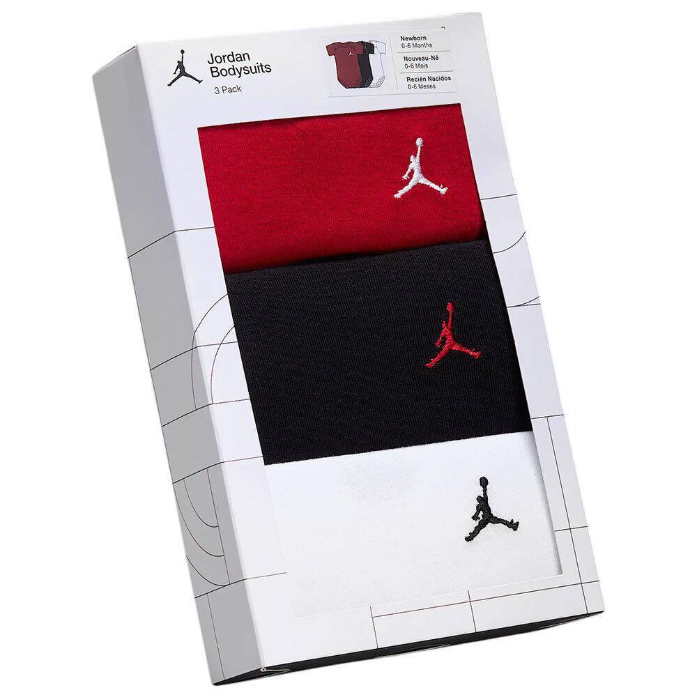 NIKE JORDAN BABY EVERYDAY ESST 3PK BODYSUIT