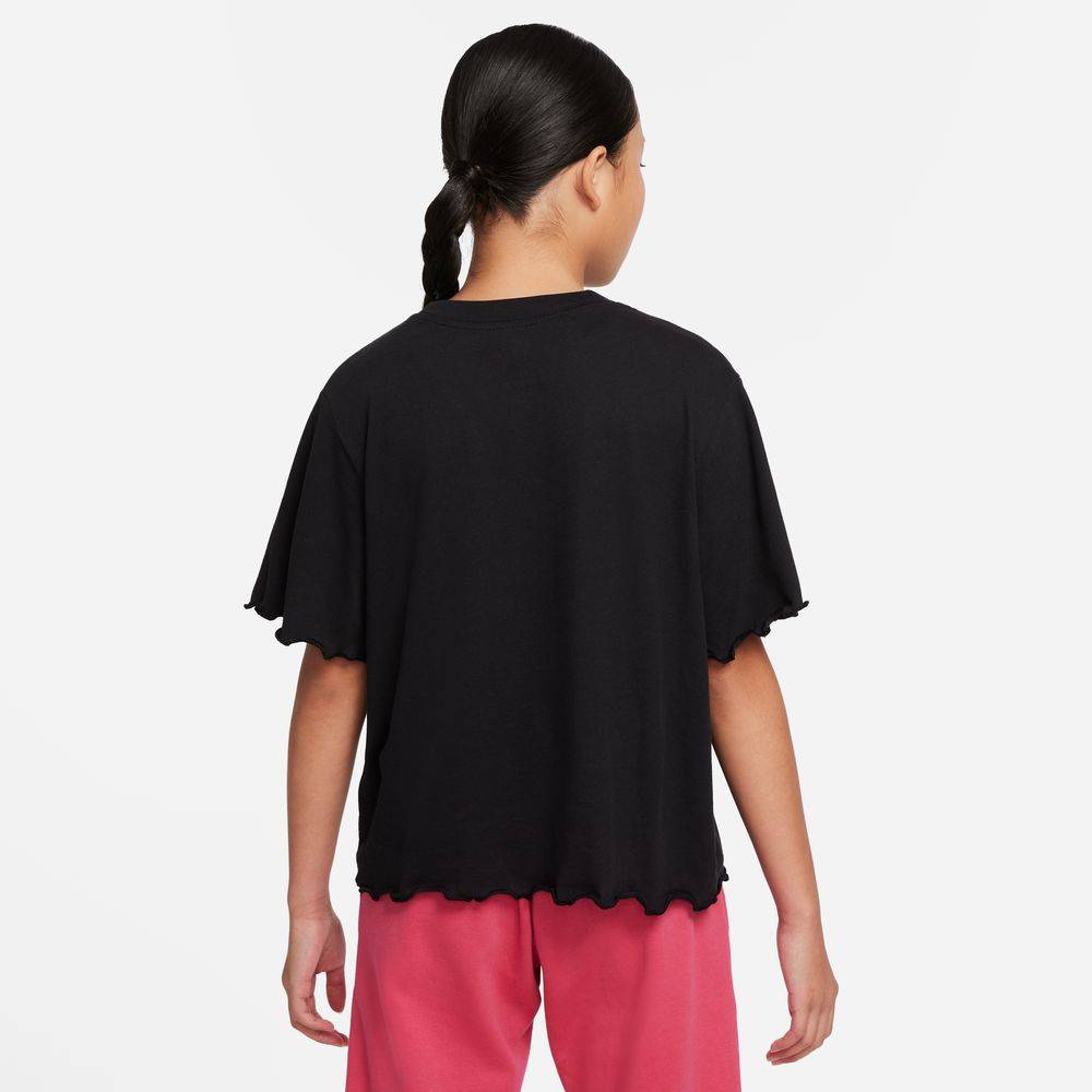 NIKE SPORTSWEAR GIRLS ENERGY BOXY FRILLY TOP