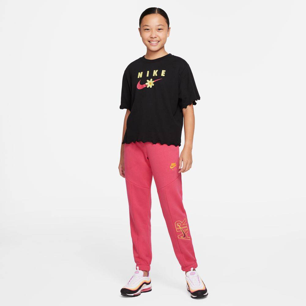 NIKE SPORTSWEAR GIRLS ENERGY BOXY FRILLY TOP