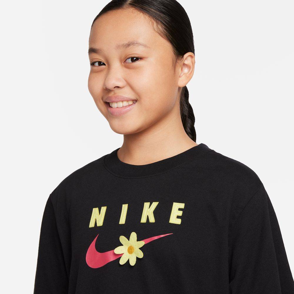 NIKE SPORTSWEAR GIRLS ENERGY BOXY FRILLY TOP