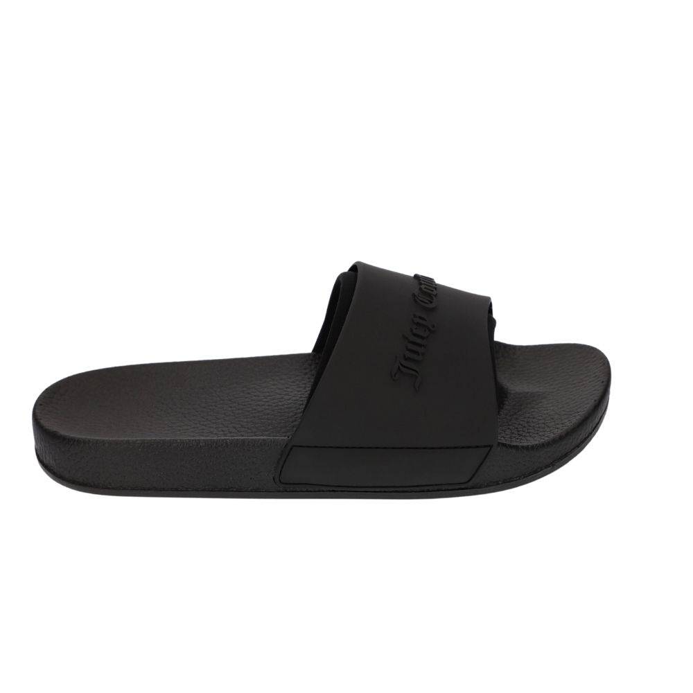 JUICY COUTURE BRENNA EMBOSSED SLIDERS