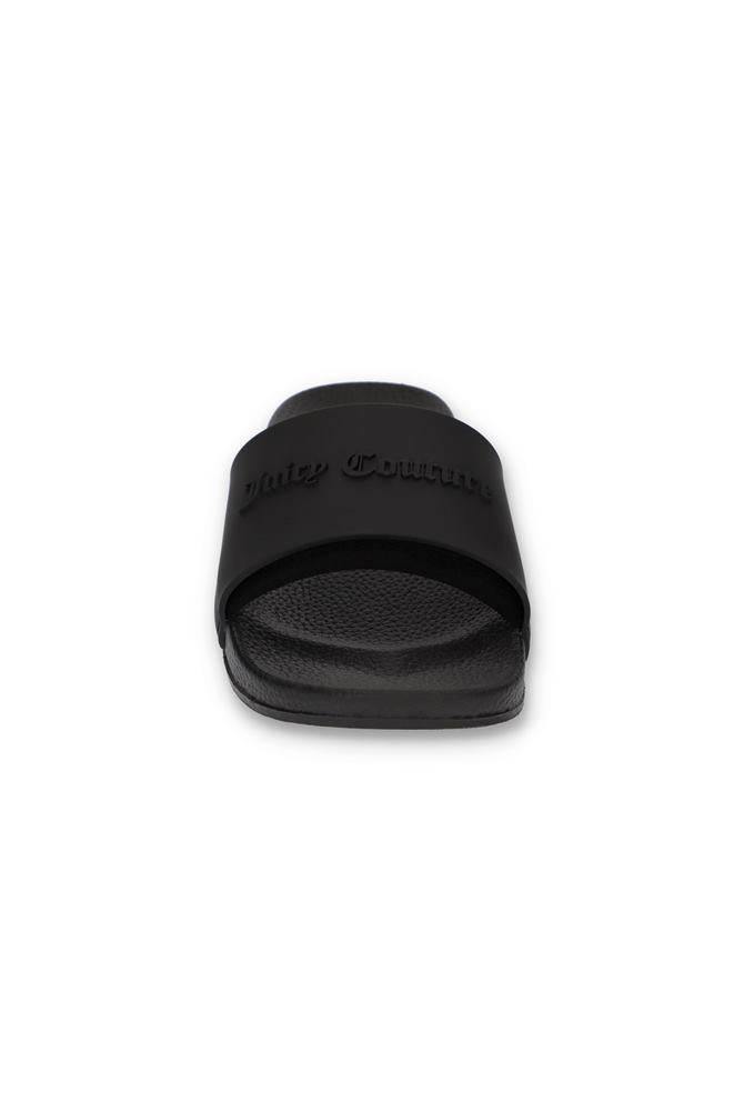 JUICY COUTURE BRENNA EMBOSSED SLIDERS