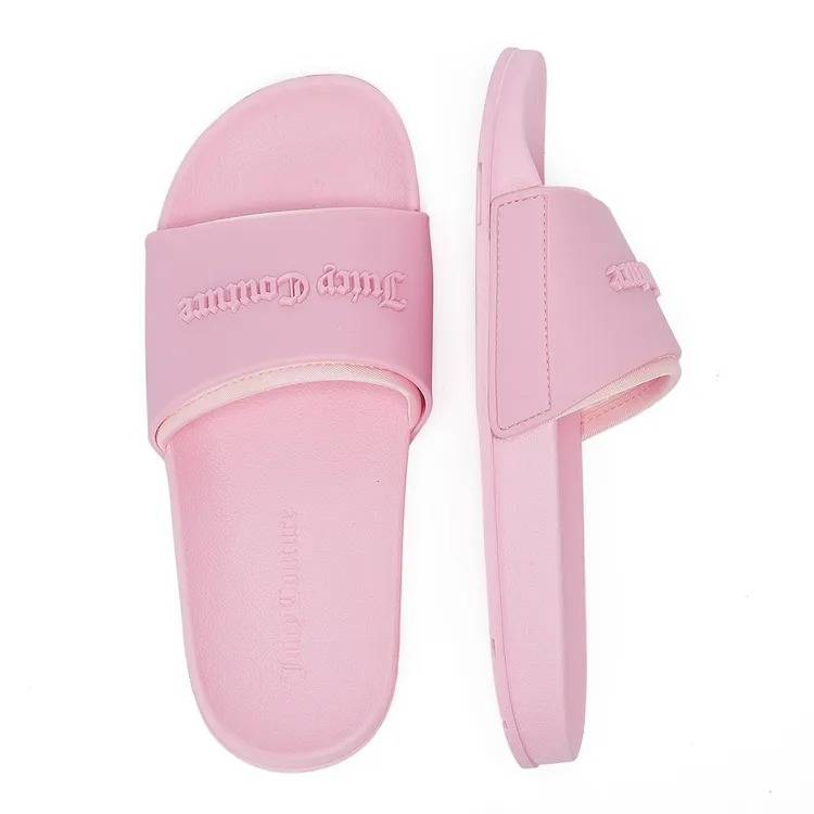 JUICY COUTURE BRENNA EMBOSSED SLIDERS