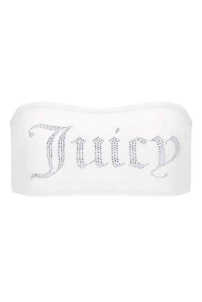 JUICY COUTURE BANDEAU BIKINI SET