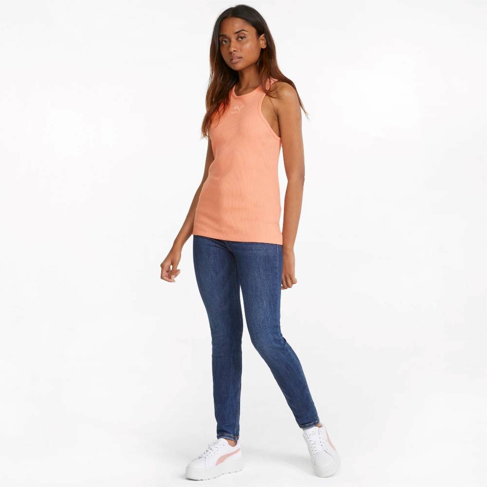 PUMA CLASSICS RIBBED WOMENS TANK TOP