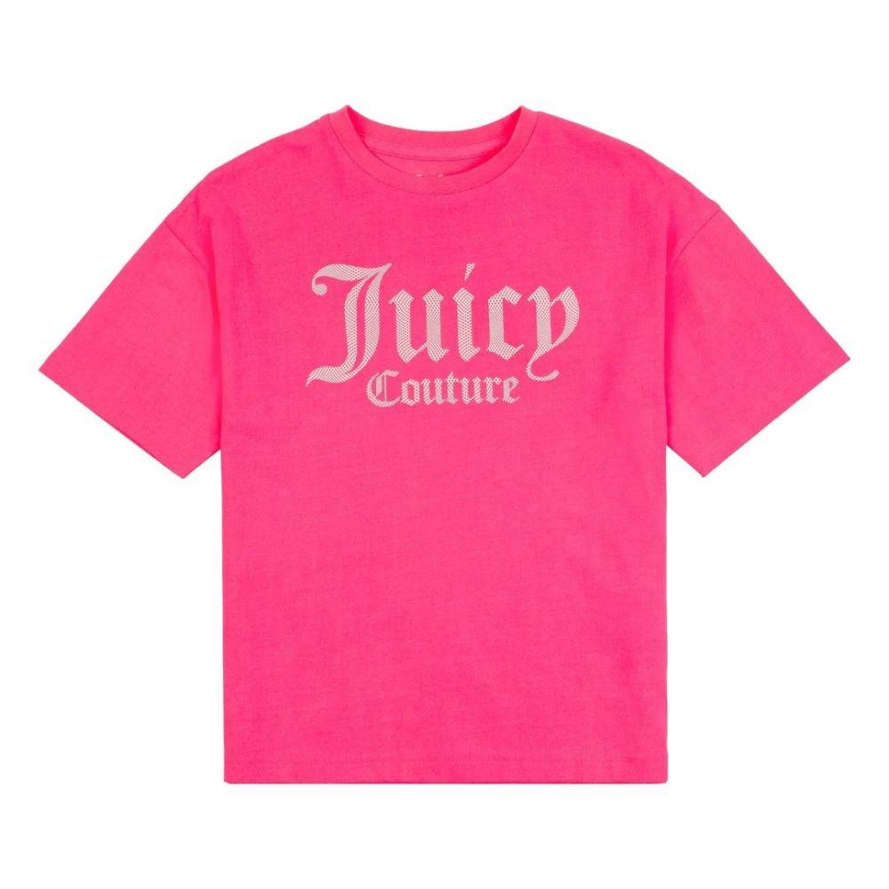 JUICY COUTURE GIRLS BOXY CROP TEE