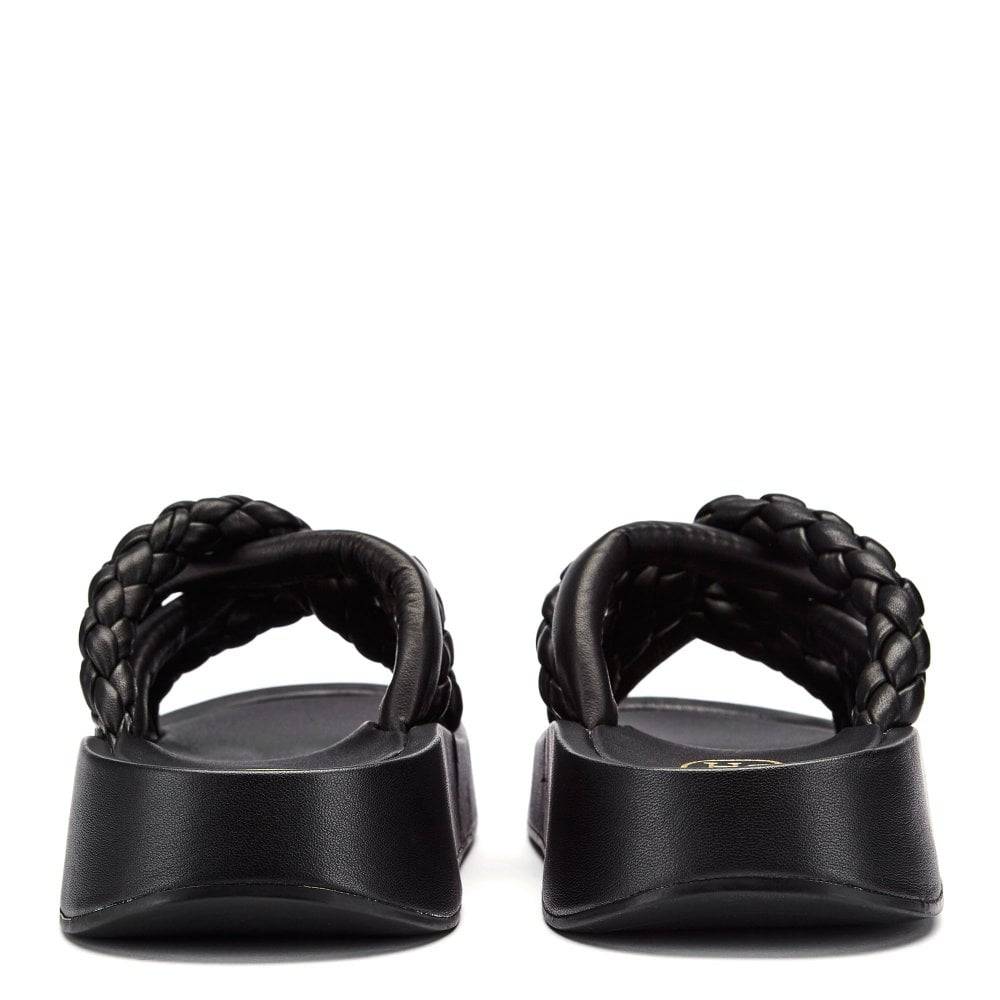 ASH VANESSA BIS LEATHER PLAITED SANDALS