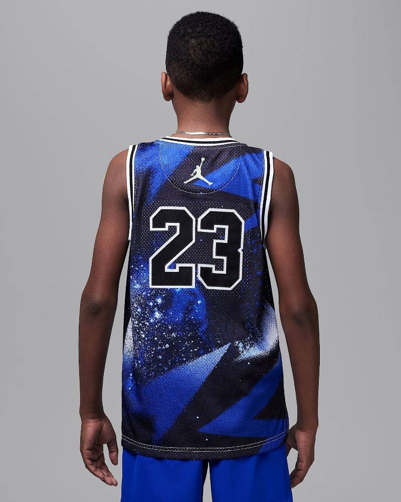 NIKE JORDAN BOYS 23 AOP JERSEY