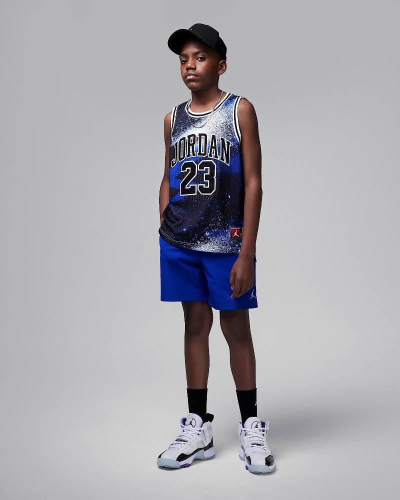 NIKE JORDAN BOYS 23 AOP JERSEY