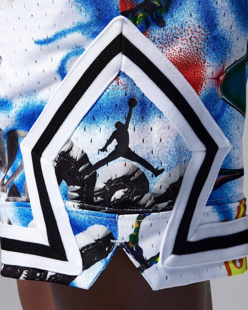 NIKE JORDAN BOYS MJ AOP SPORT DIAMOND SHORT