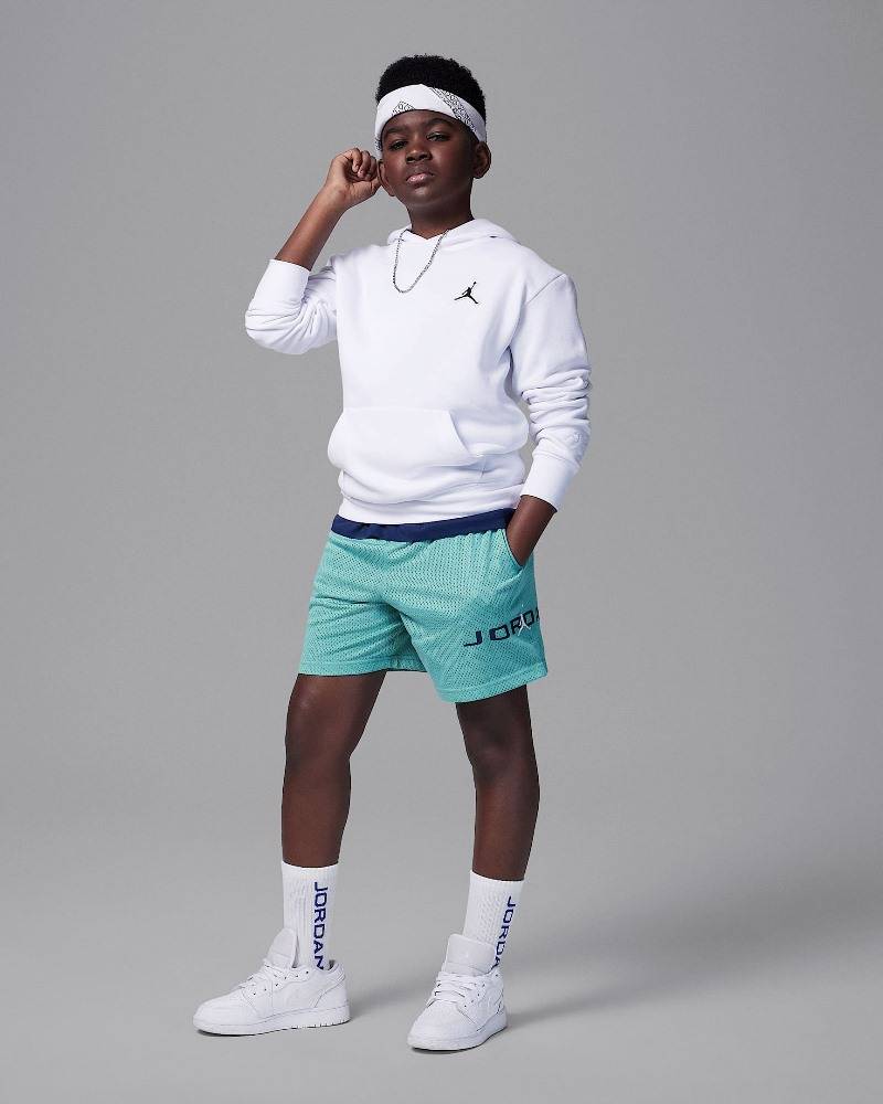 NIKE JORDAN BOYS MJ BASELINE MESH SHORT