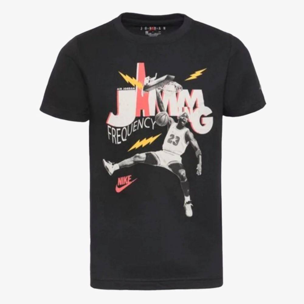 NIKE JORDAN BOYS MJ JAMMING SS TEE