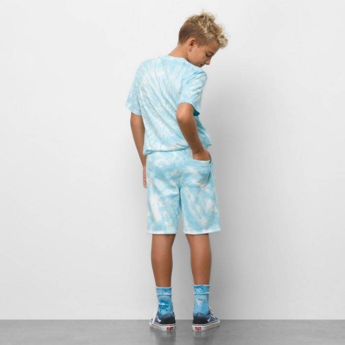 VANS KIDS BURST TIE DYE FLEECE SHORT