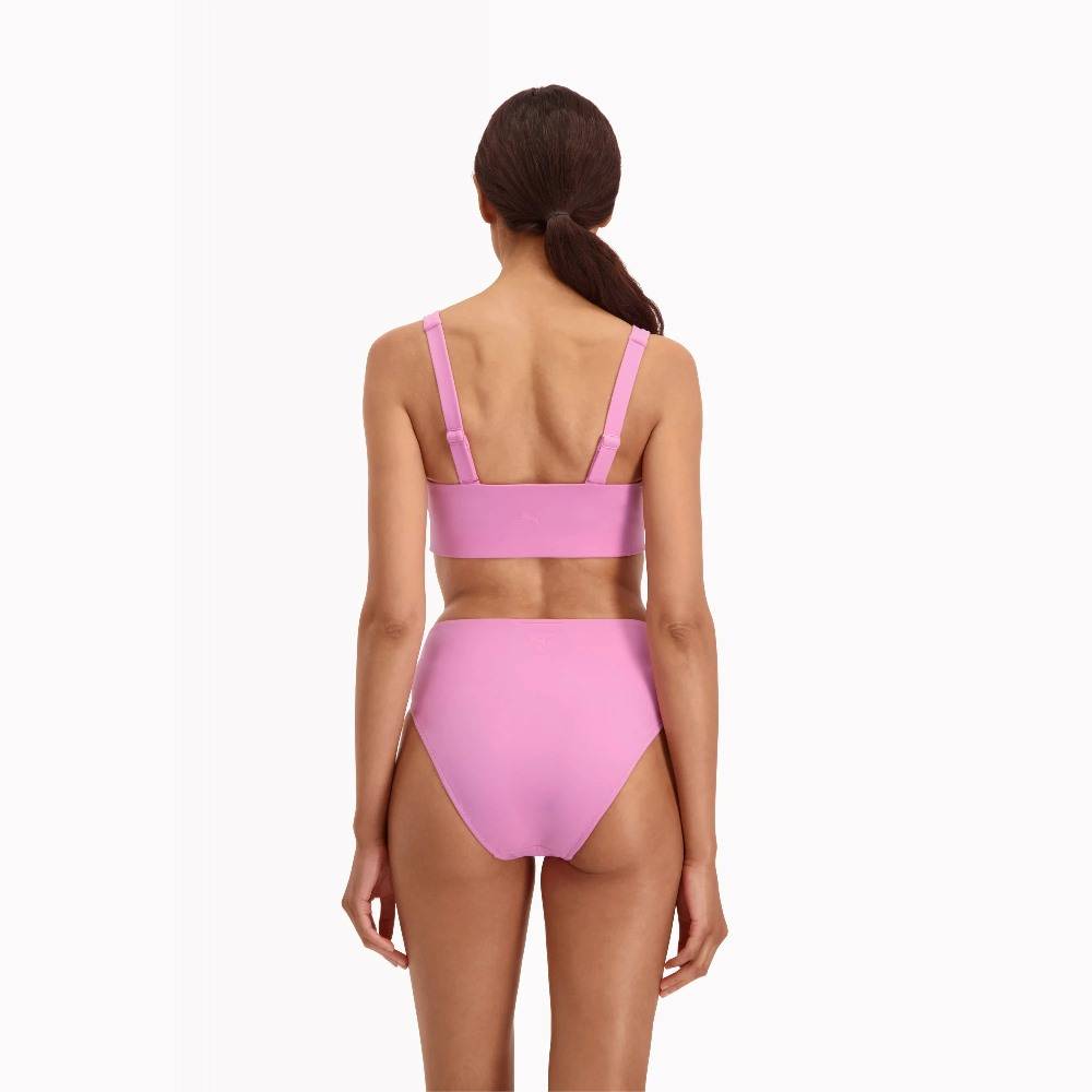 PUMA SWIM WOMENS HIGH WAIST BIKINI BOTTOM