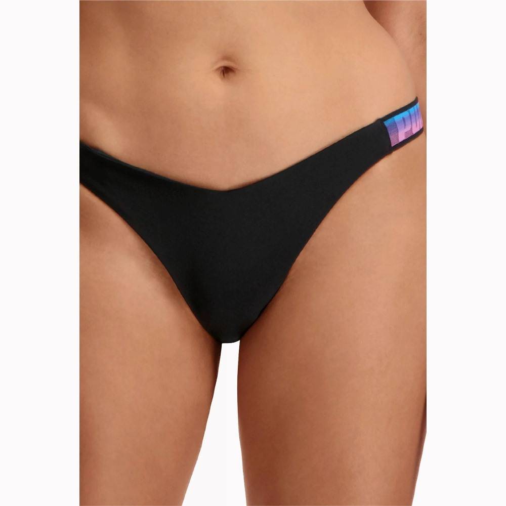 PUMA SWIM WOMENS V-SHAPE BIKINI BOTTOM