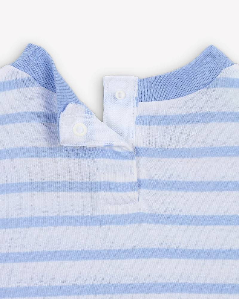 NIKE BABY BOY TOWEL TERRY SS / SL ROMPER