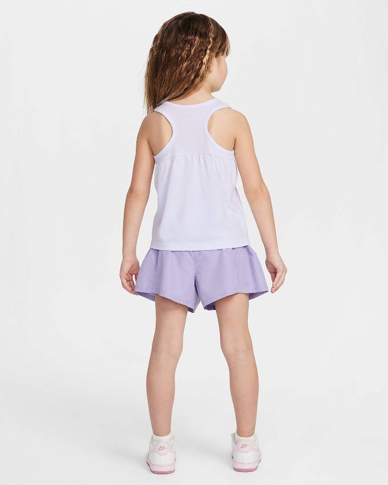 NIKE LITTLE GIRLS SUNNY SWOOSH TANK SHORT SET