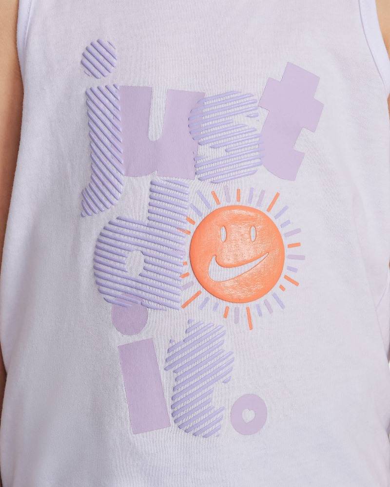 NIKE LITTLE GIRLS SUNNY SWOOSH TANK SHORT SET