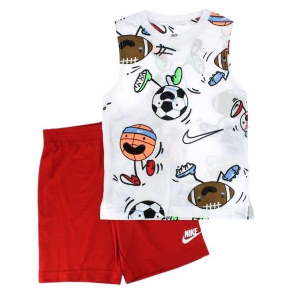 NIKE INFANT MUSCLE TANK AND SHORT SET